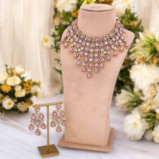 Blush Madhura Semi-Bridal Jewellery Set