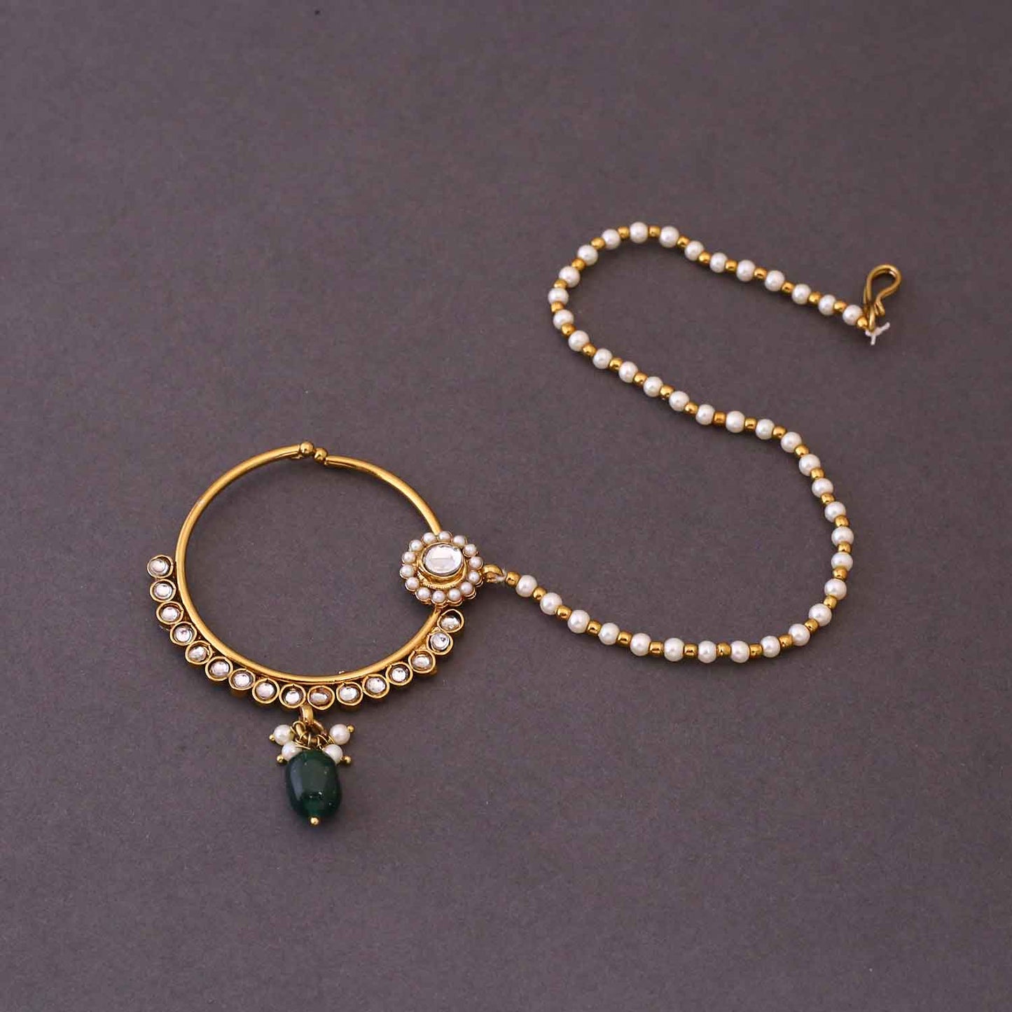 Emerald Gaurika Bridal Jewellery Set