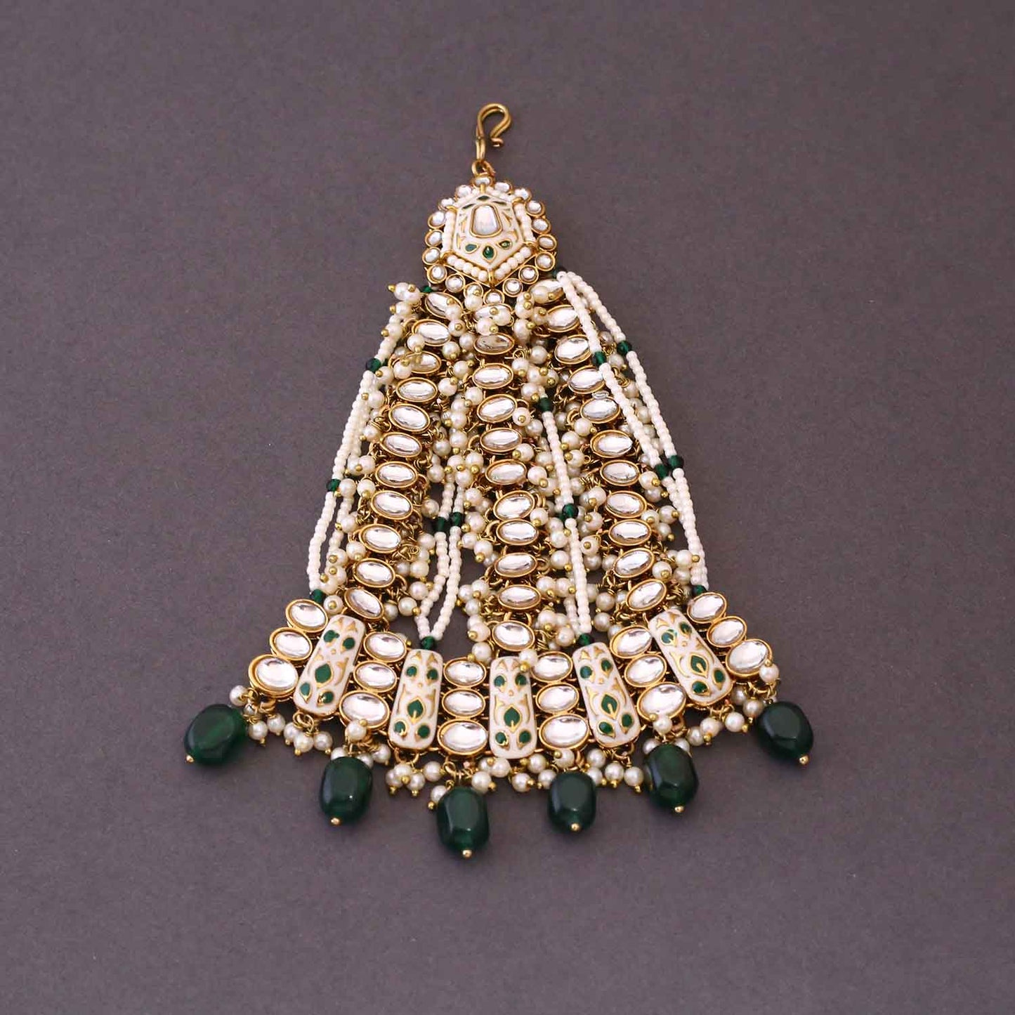 Emerald Gaurika Bridal Jewellery Set