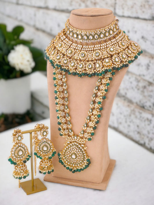 Emerald Keerthana Bridal Jewellery Set