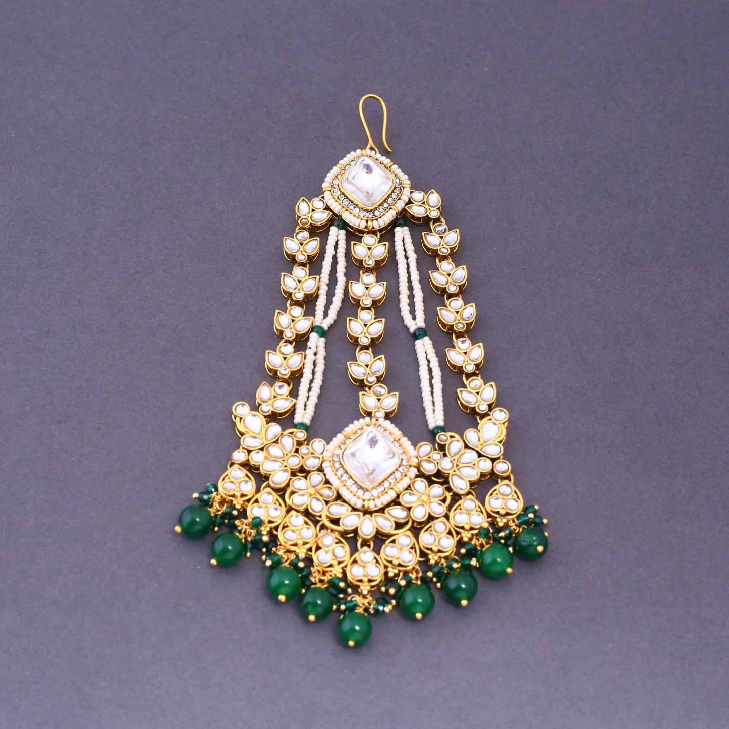 Emerald Nadiya Bridal Jewellery Set