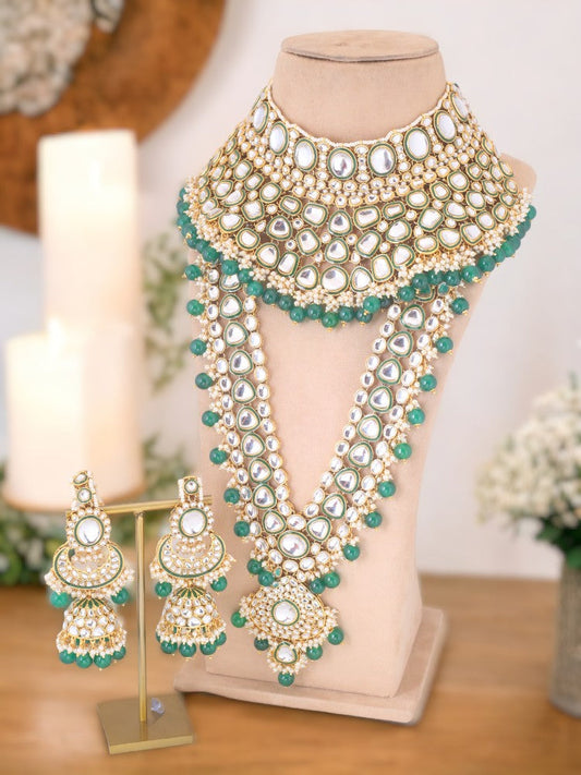 Emerald Nandhini Bridal Jewellery Set