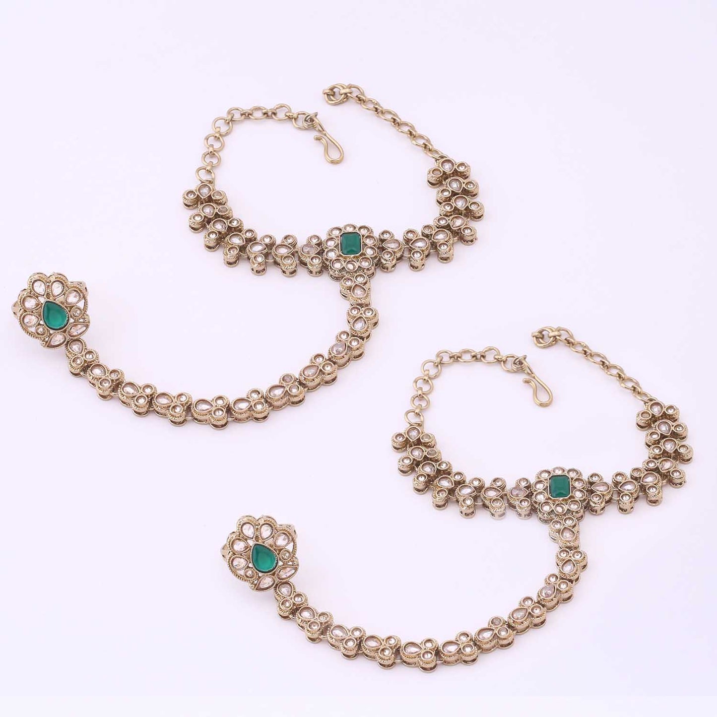 Emerald Rajina Bridal Jewellery Set