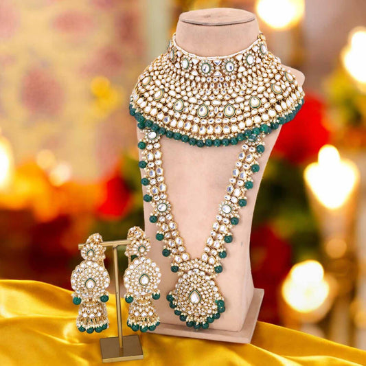 Emerald Seetani Bridal Jewellery Set