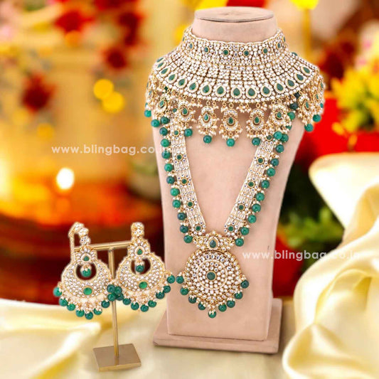 Emerald Soundarya Bridal Jewellery Set