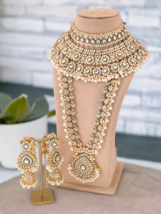 Ivory Keerthana Bridal Jewellery Set