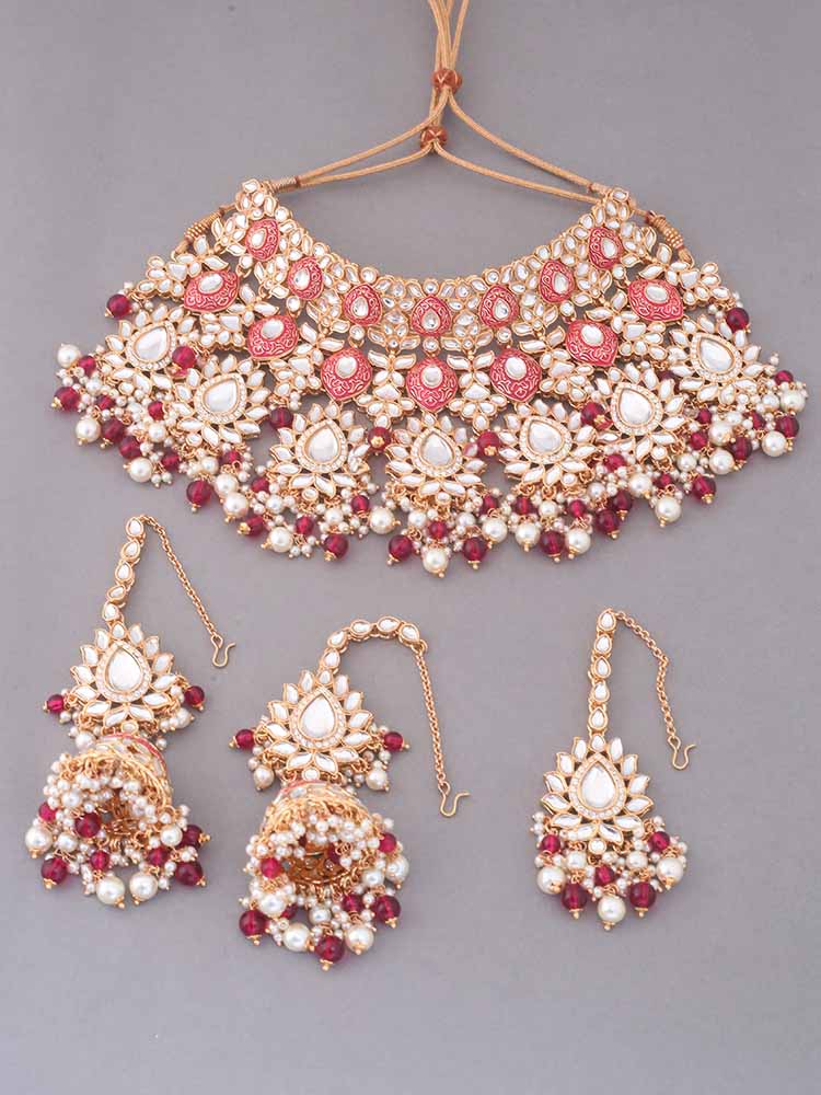 Rani Jayshri Kundan Jewellery Set