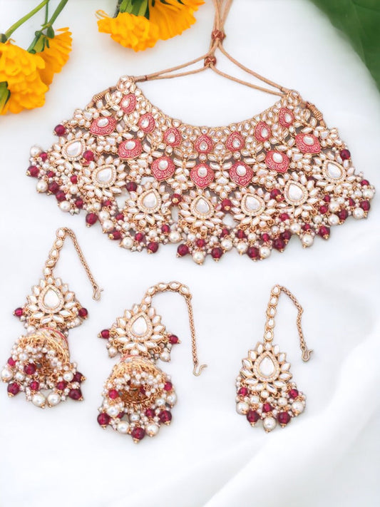 Rani Jayshri Kundan Jewellery Set