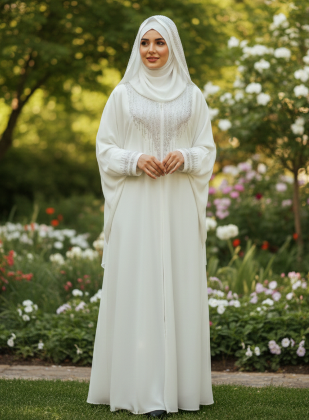 The Silverstream Abaya