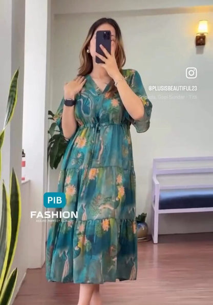 Nyra Noor Georgette Dress