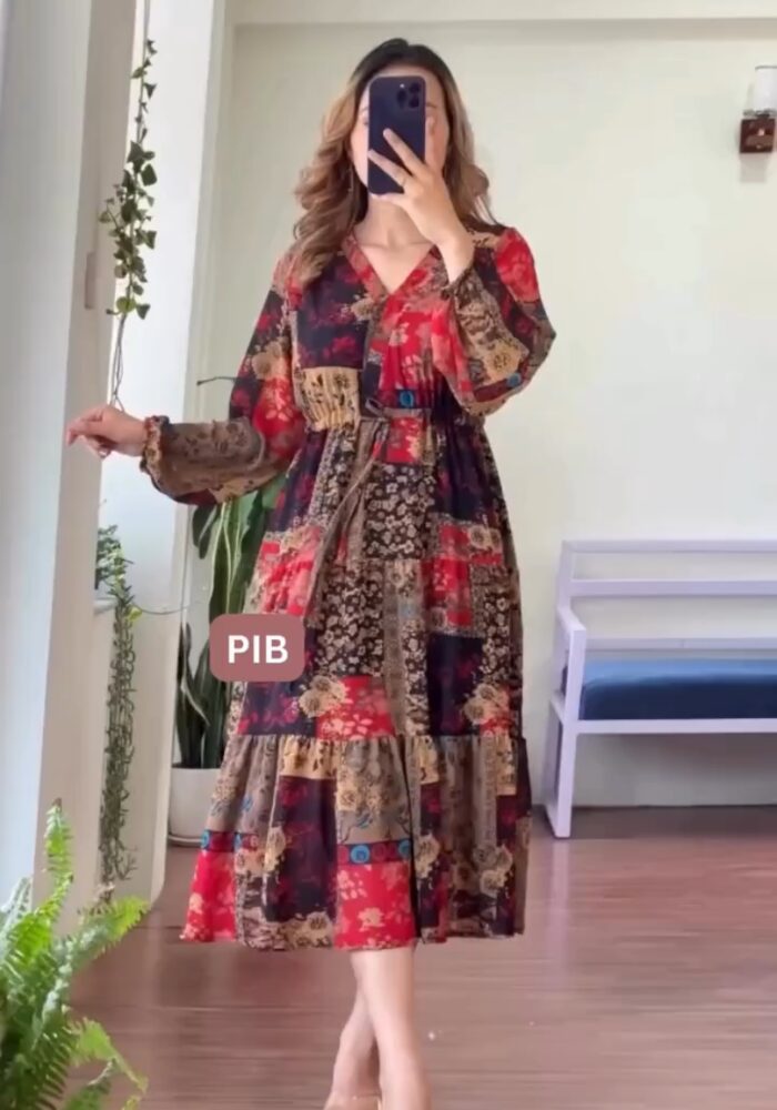 Nyra Noor Georgette Dress