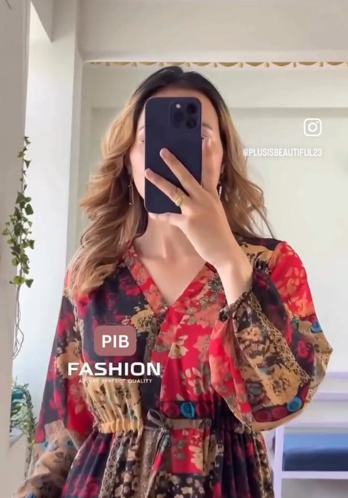 Nyra Noor Georgette Dress