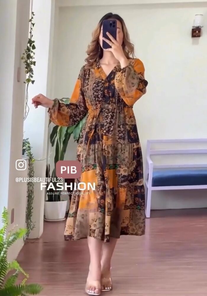 Nyra Noor Georgette Dress