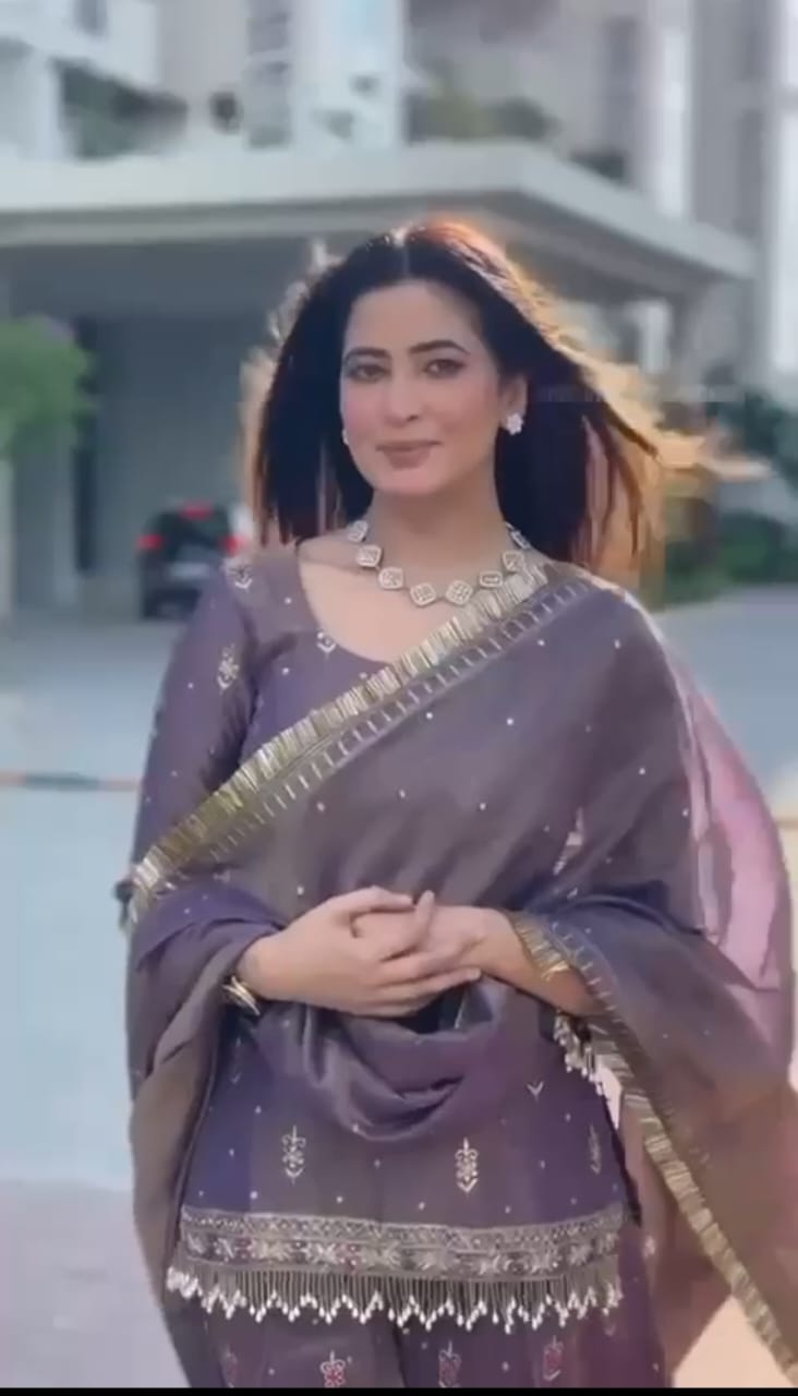 New Designer Party Wear Look Suit