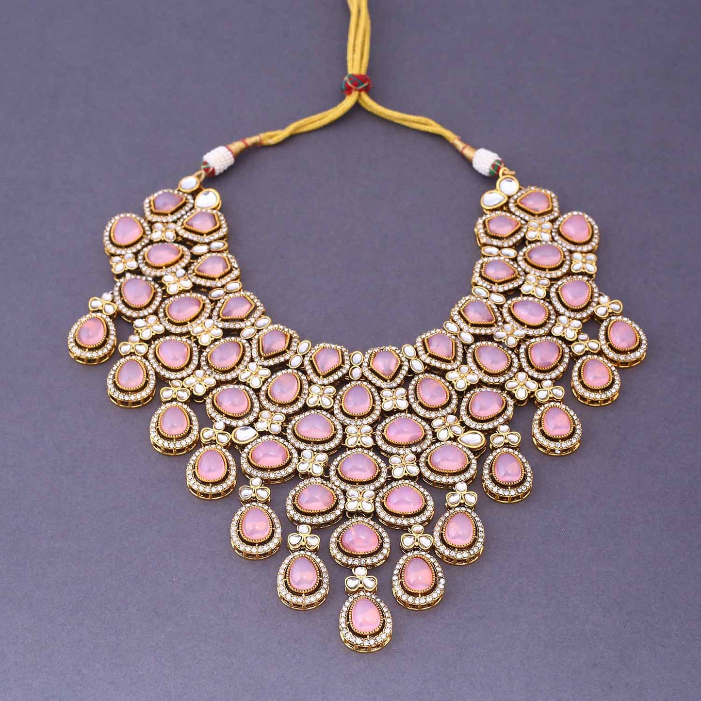 Blush Madhura Semi-Bridal Jewellery Set