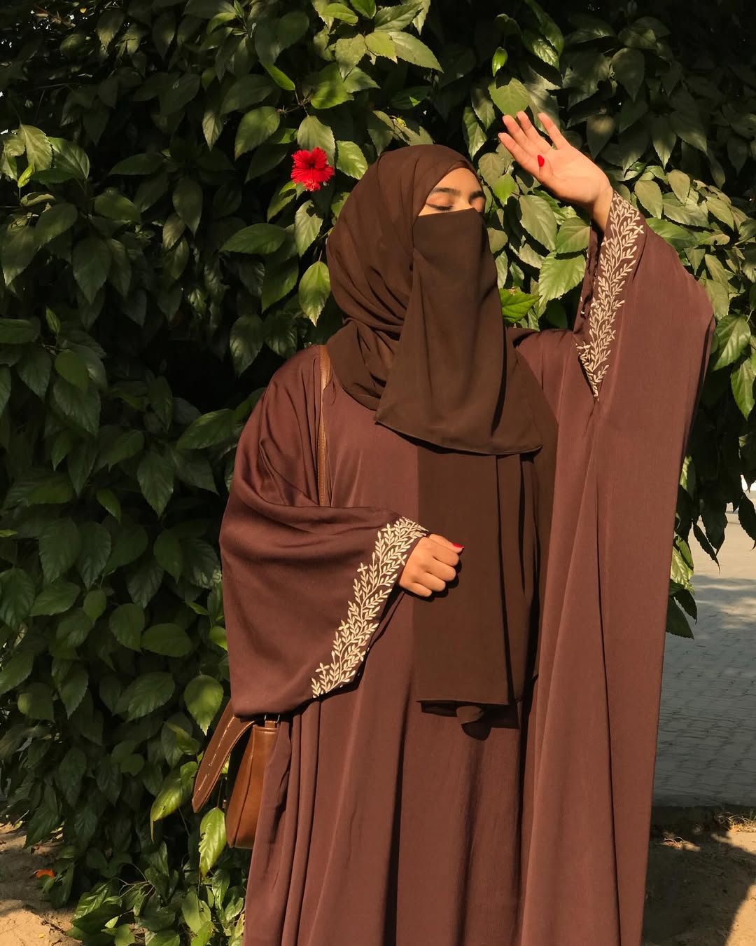 Kaftan Style Embroidered Abaya