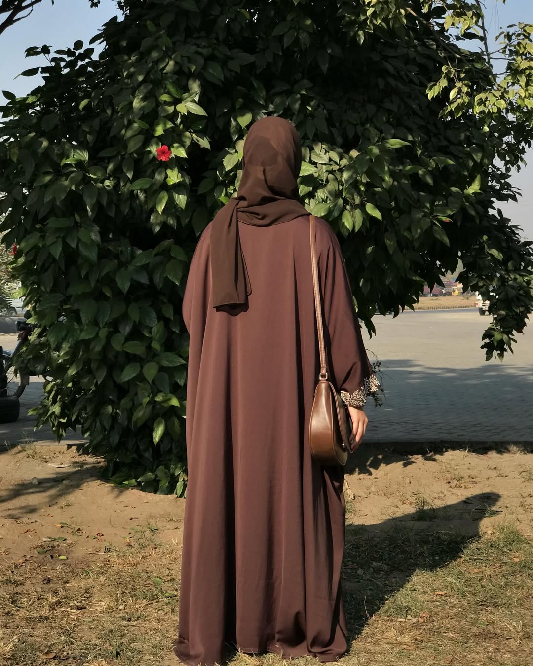 Kaftan Style Embroidered Abaya