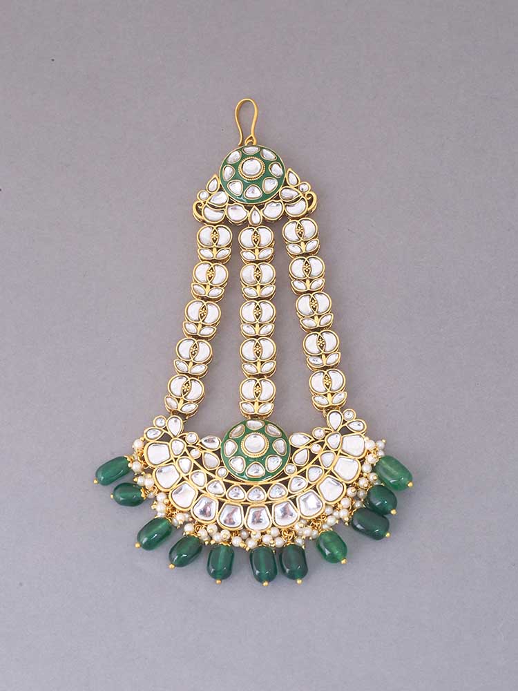 Emerald Charusheela Bridal Jewellery Set
