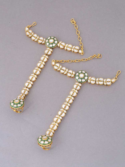 Emerald Charusheela Bridal Jewellery Set