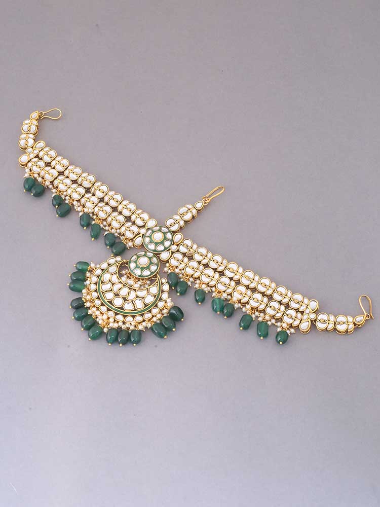 Emerald Charusheela Bridal Jewellery Set