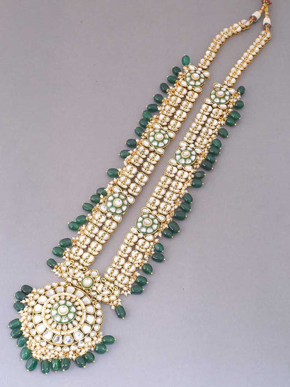 Emerald Charusheela Bridal Jewellery Set