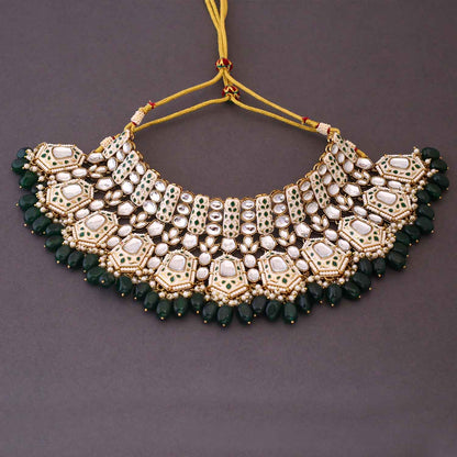 Emerald Gaurika Bridal Jewellery Set