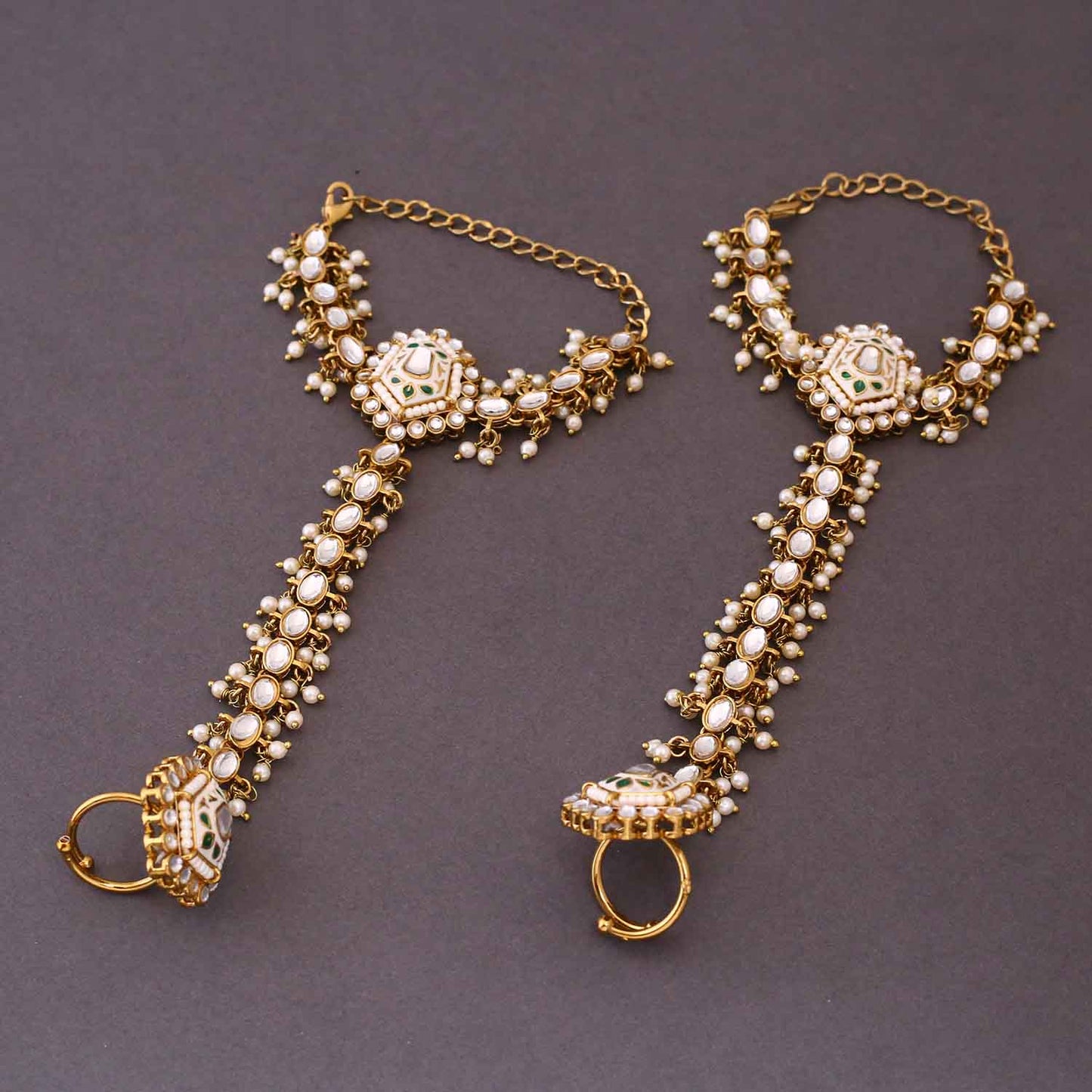 Emerald Gaurika Bridal Jewellery Set