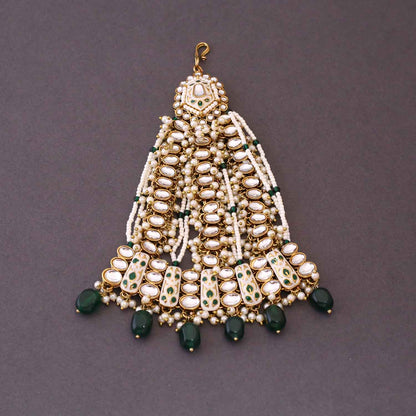 Emerald Gaurika Bridal Jewellery Set