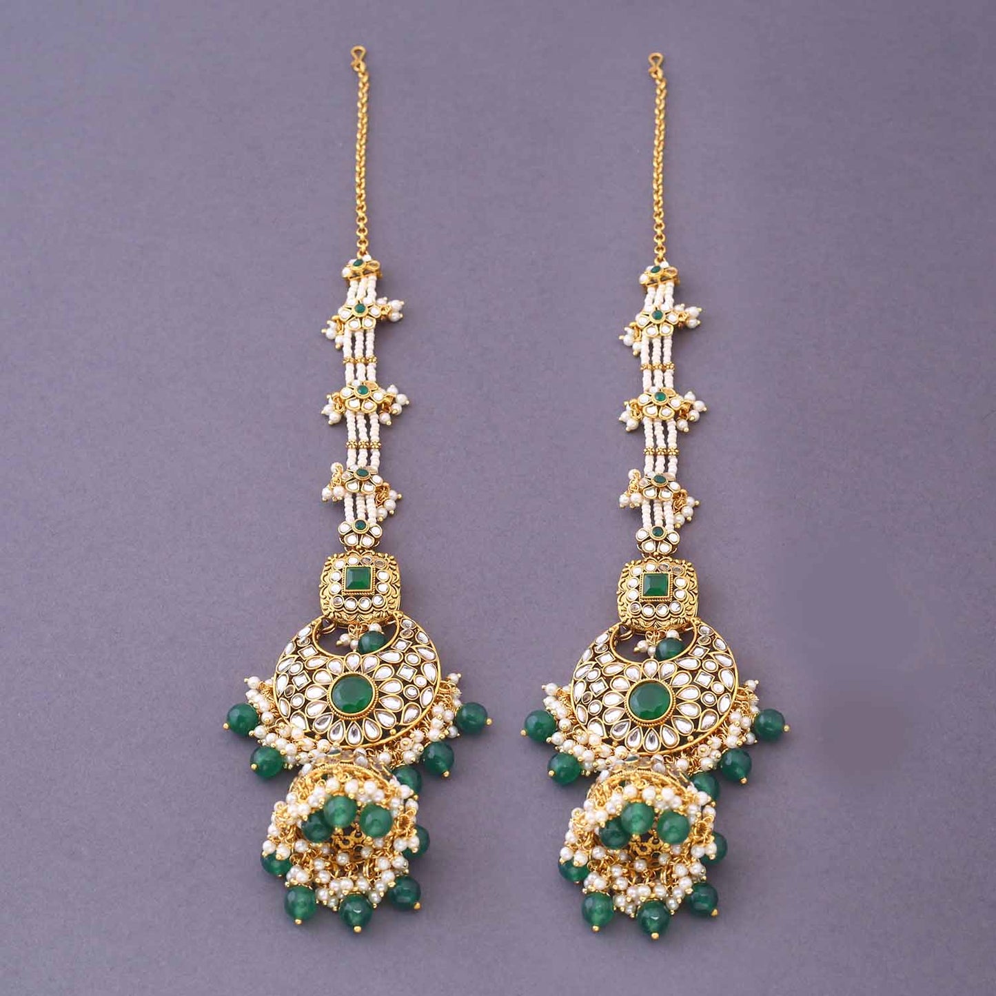 Emerald Ishna Bridal Jewellery Set