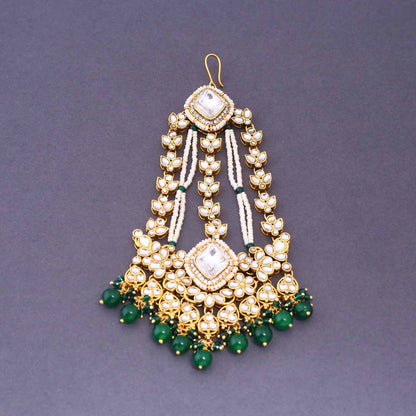 Emerald Nadiya Bridal Jewellery Set