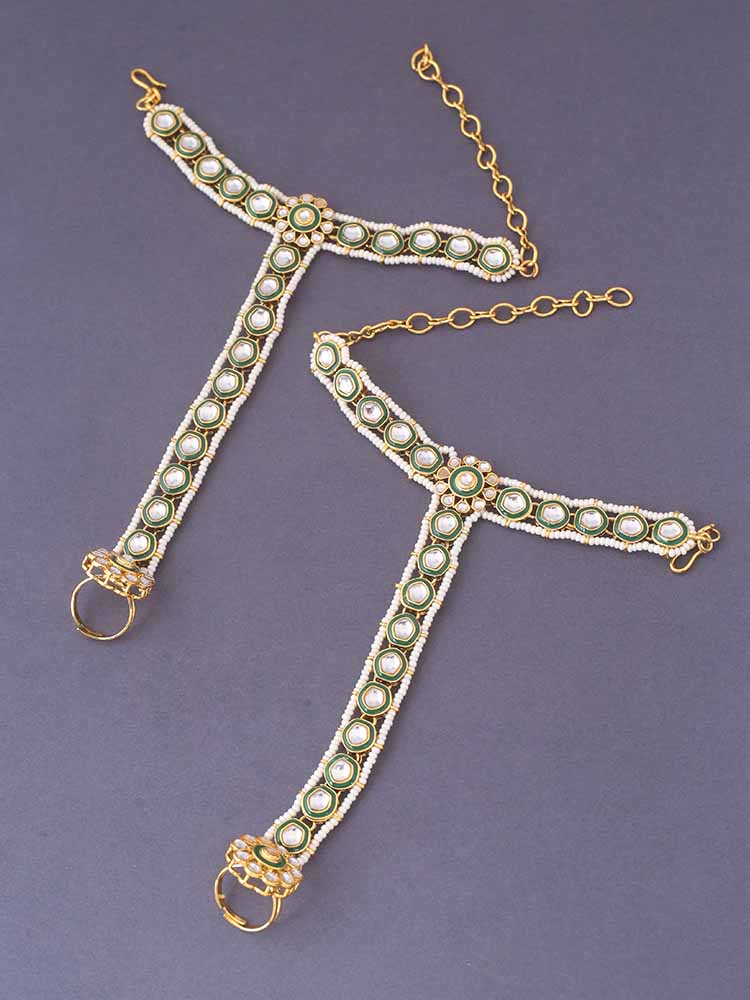 Emerald Nandhini Bridal Jewellery Set
