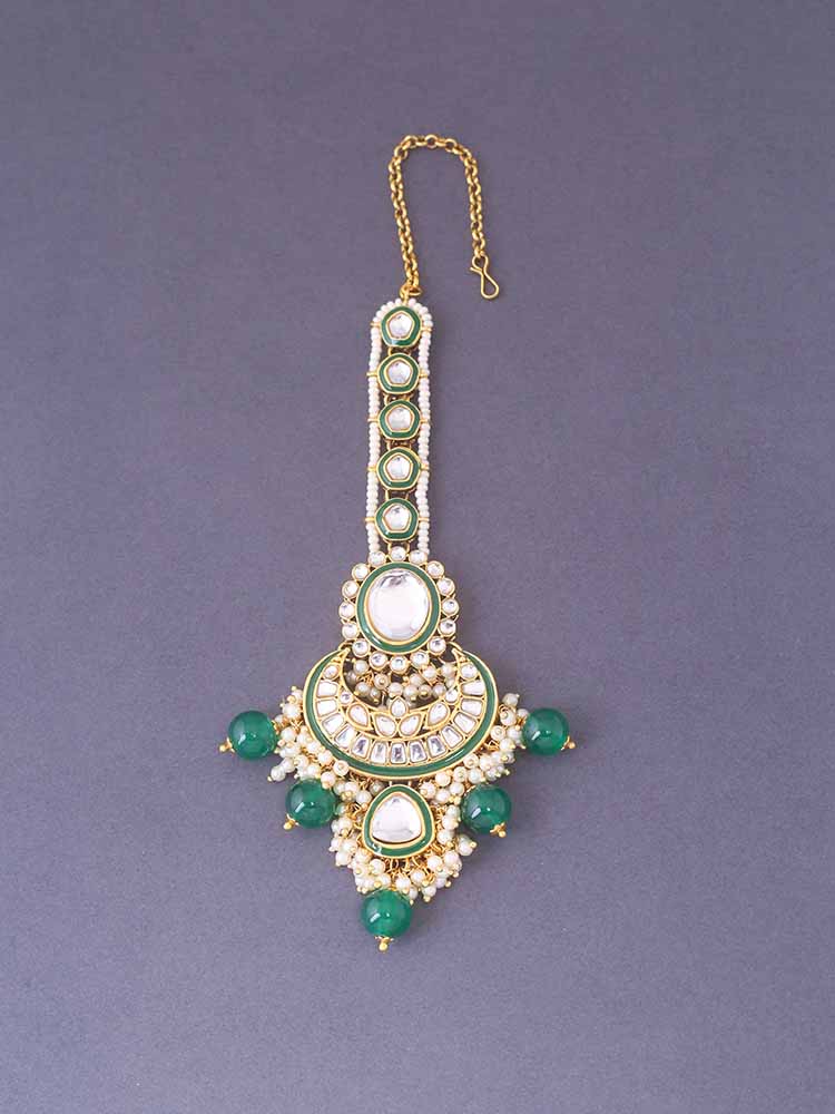 Emerald Nandhini Bridal Jewellery Set