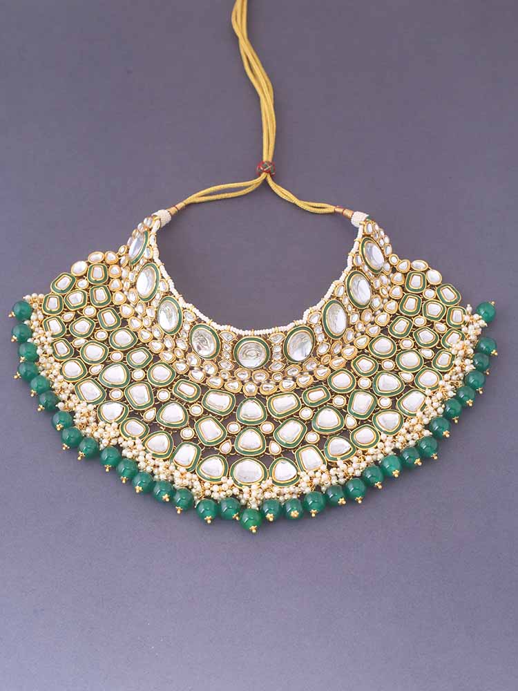 Emerald Nandhini Bridal Jewellery Set