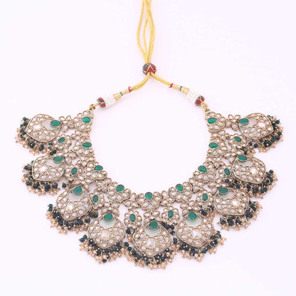 Emerald Rajina Bridal Jewellery Set