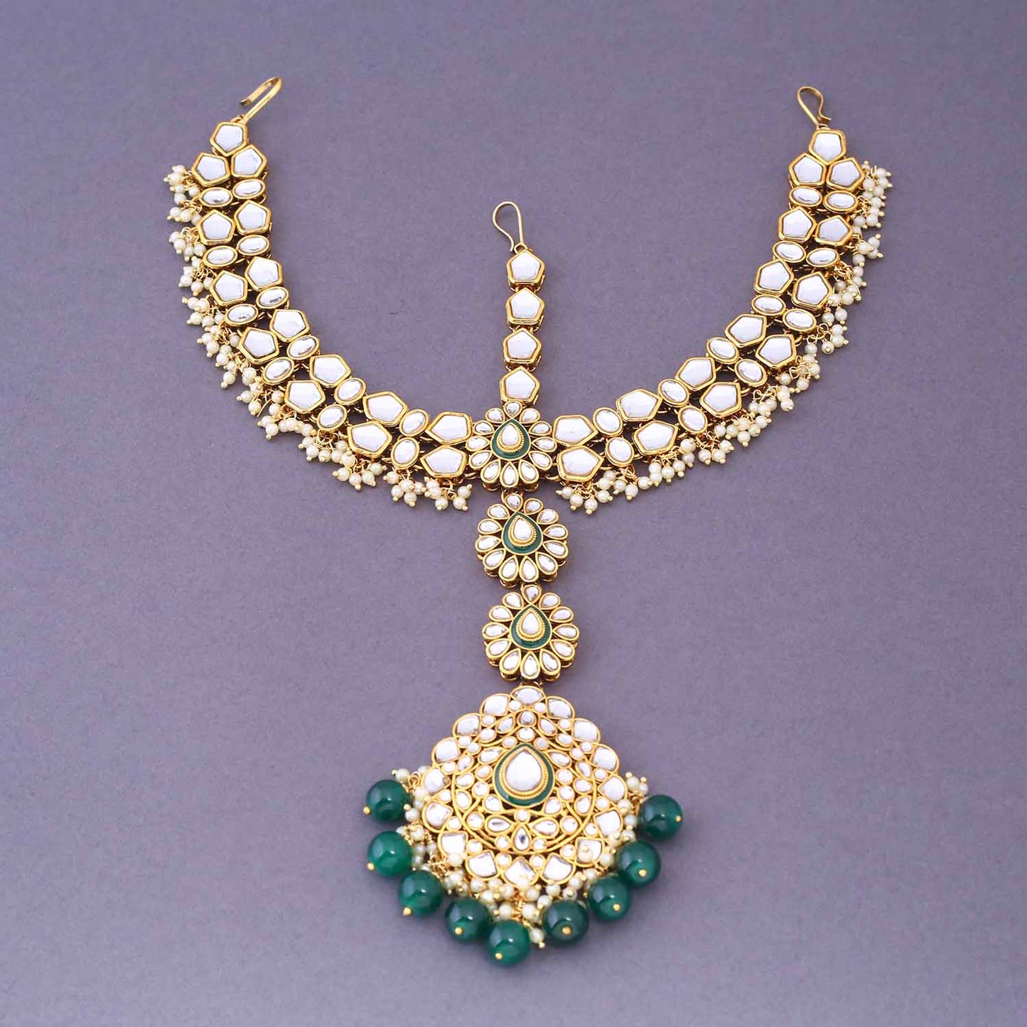 Emerald Seetani Bridal Jewellery Set