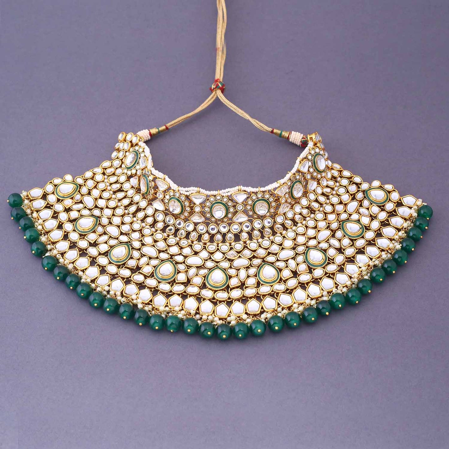 Emerald Seetani Bridal Jewellery Set