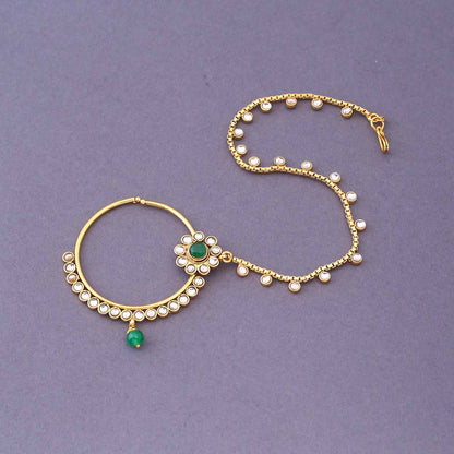 Emerald Shreyani Bridal Jewellery Set
