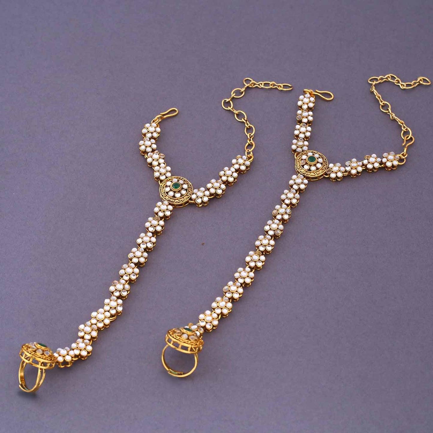 Emerald Shreyani Bridal Jewellery Set