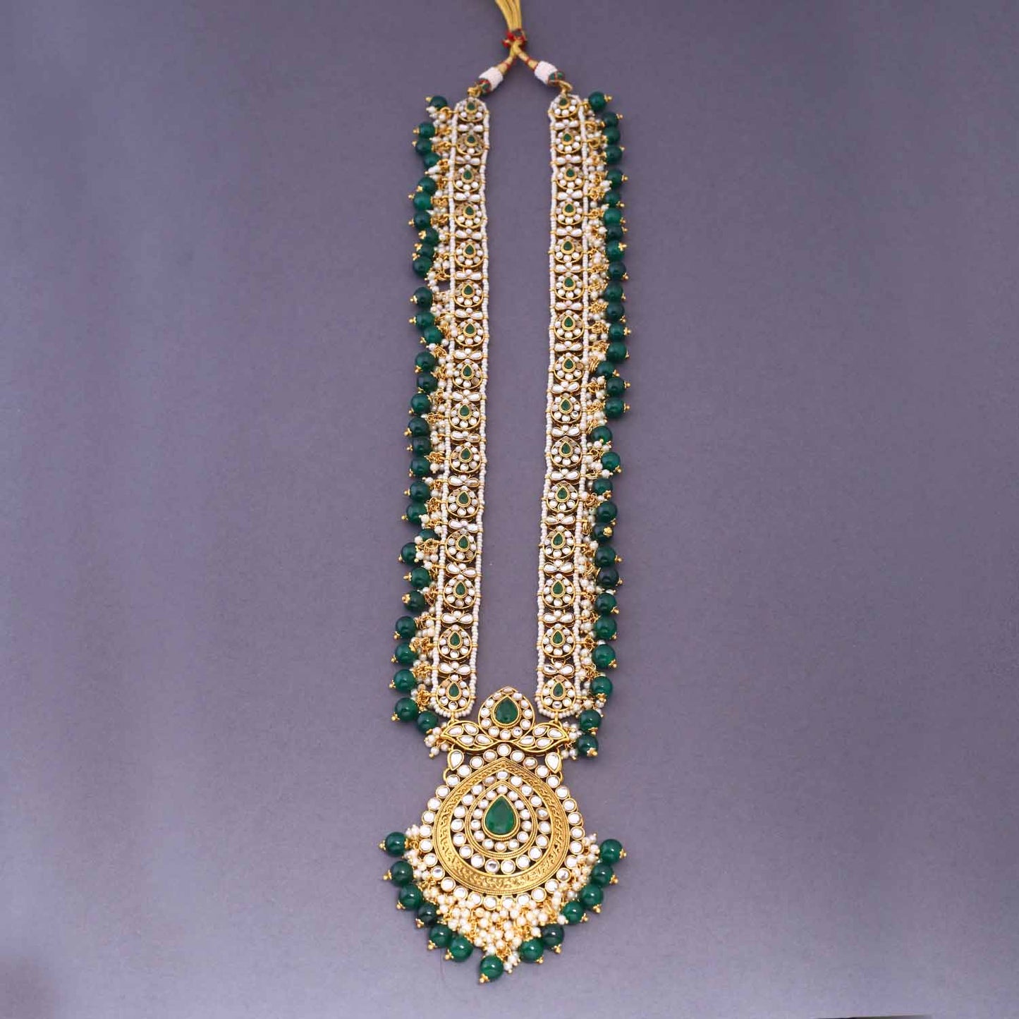 Emerald Shreyani Bridal Jewellery Set