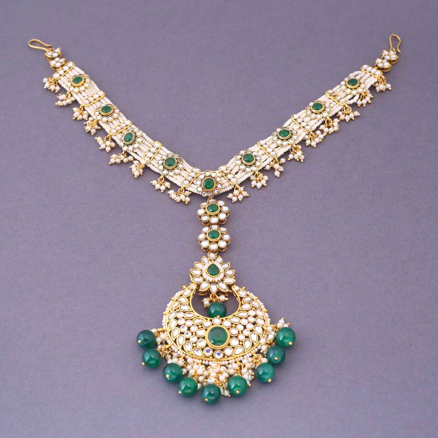 Emerald Soundarya Bridal Jewellery Set