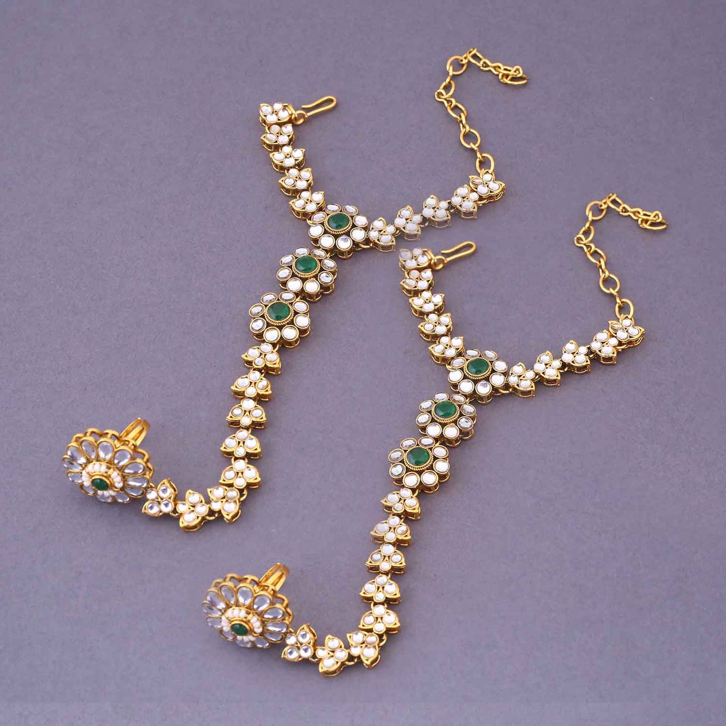 Emerald Soundarya Bridal Jewellery Set