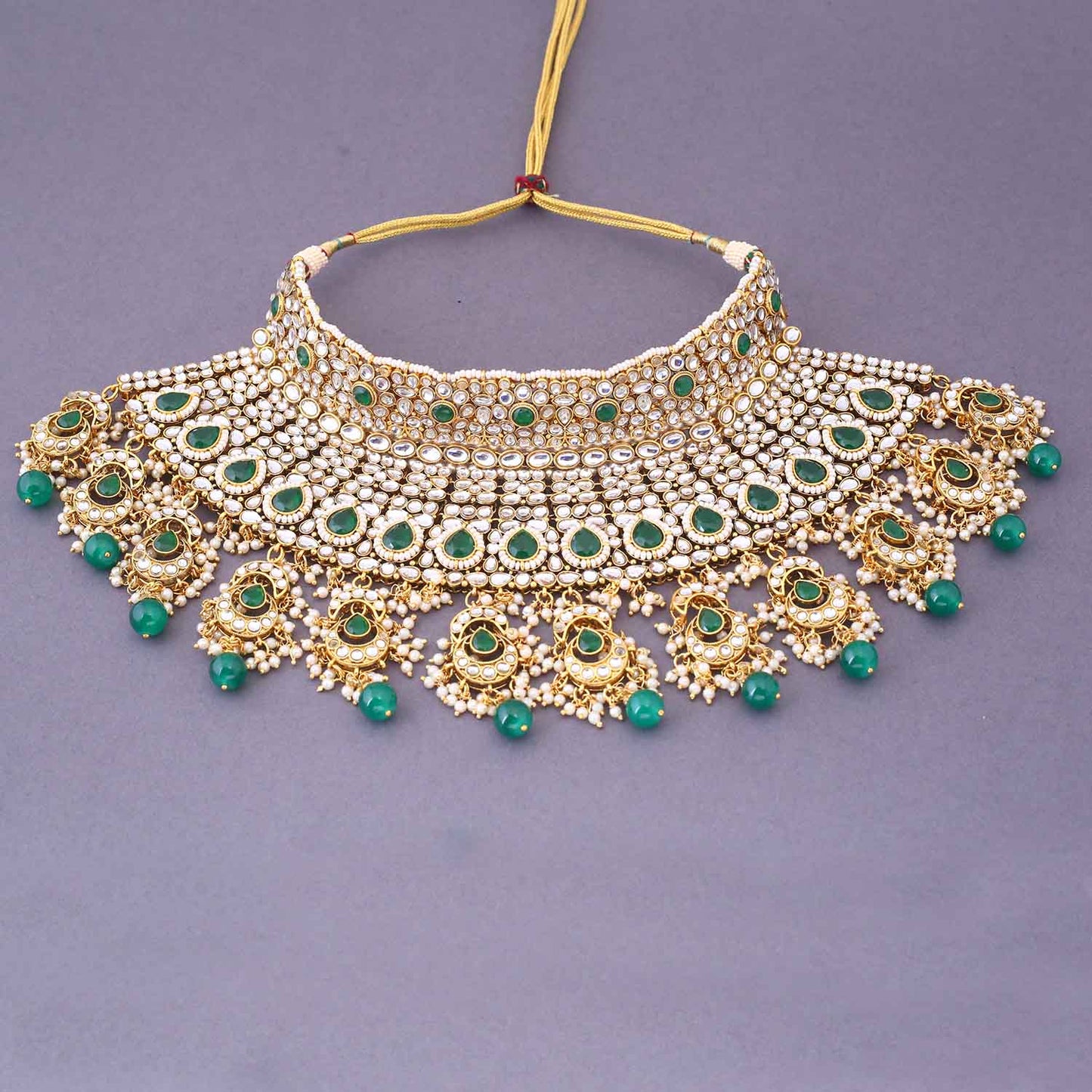 Emerald Soundarya Bridal Jewellery Set