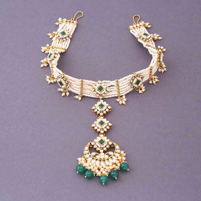 Emerald Yashni Bridal Jewellery Set