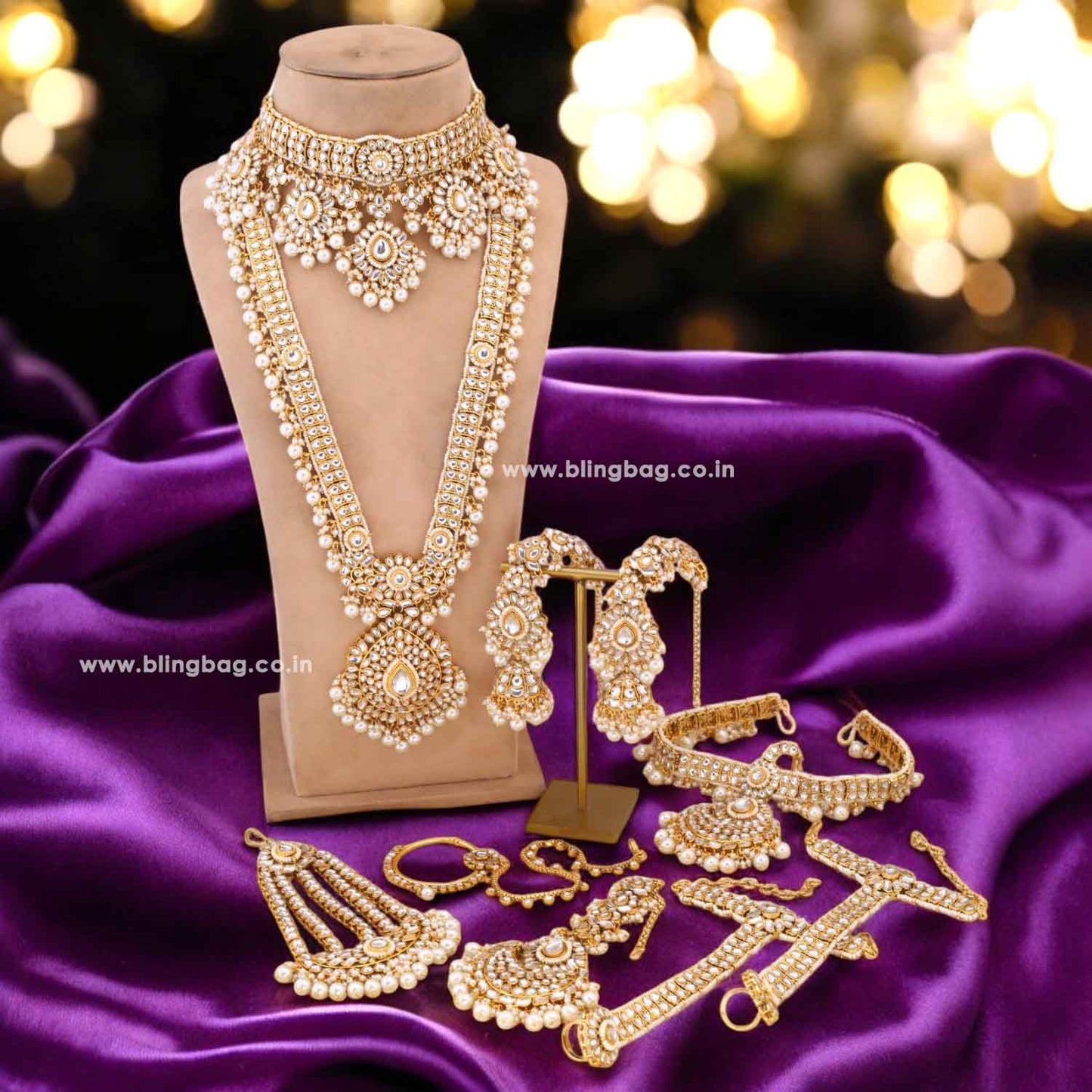 Ivory Rohiya Bridal Jewellery Set