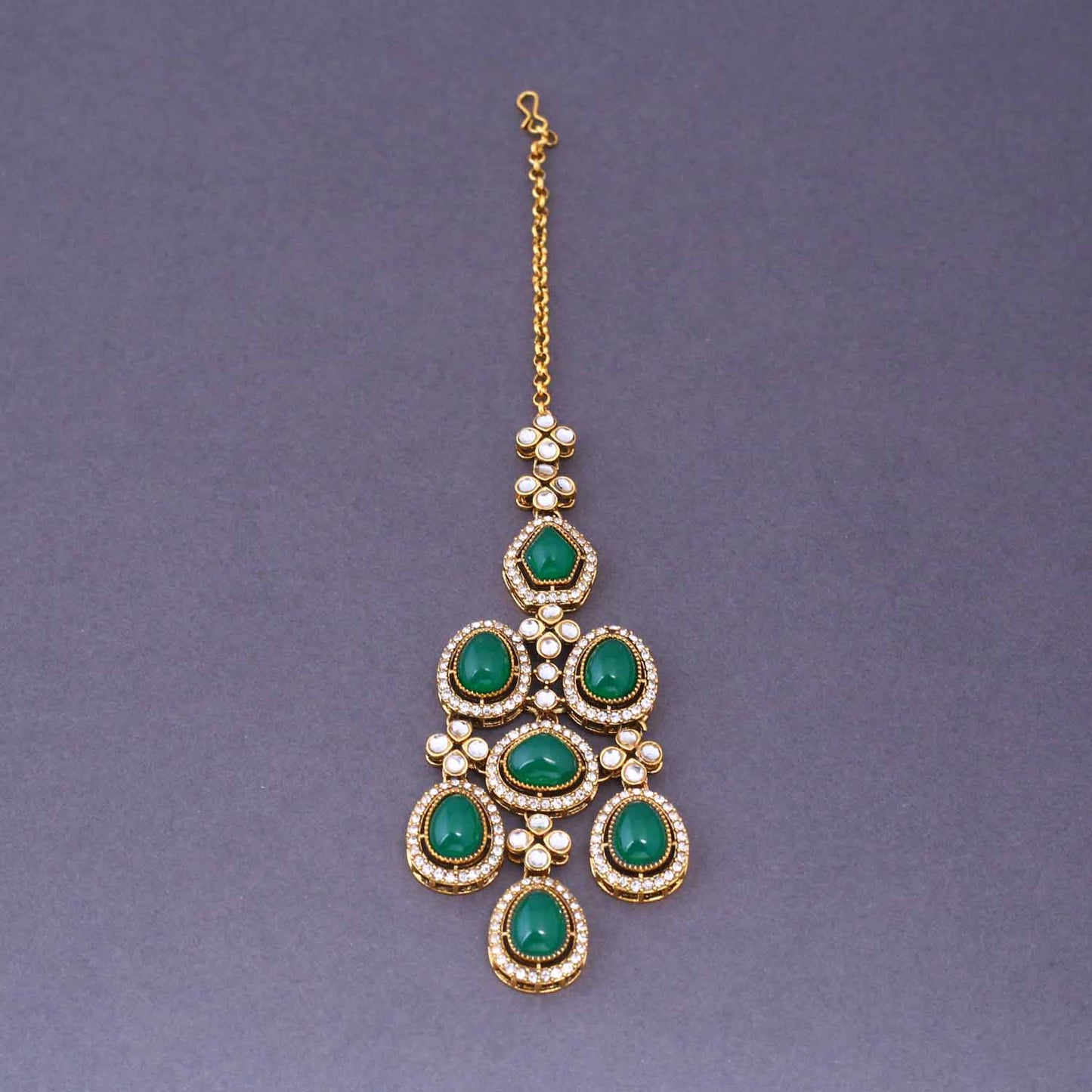 Jade Madhura Semi-Bridal Jewellery Set