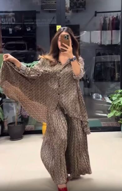 Chiffon Long Floral Printed Dress