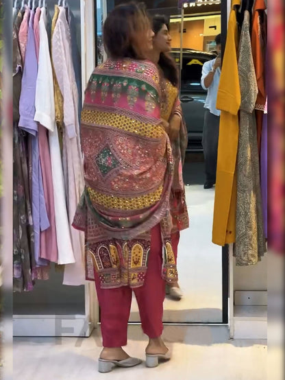 Nazama-Heavy Fancy Pair With Dupatta Set