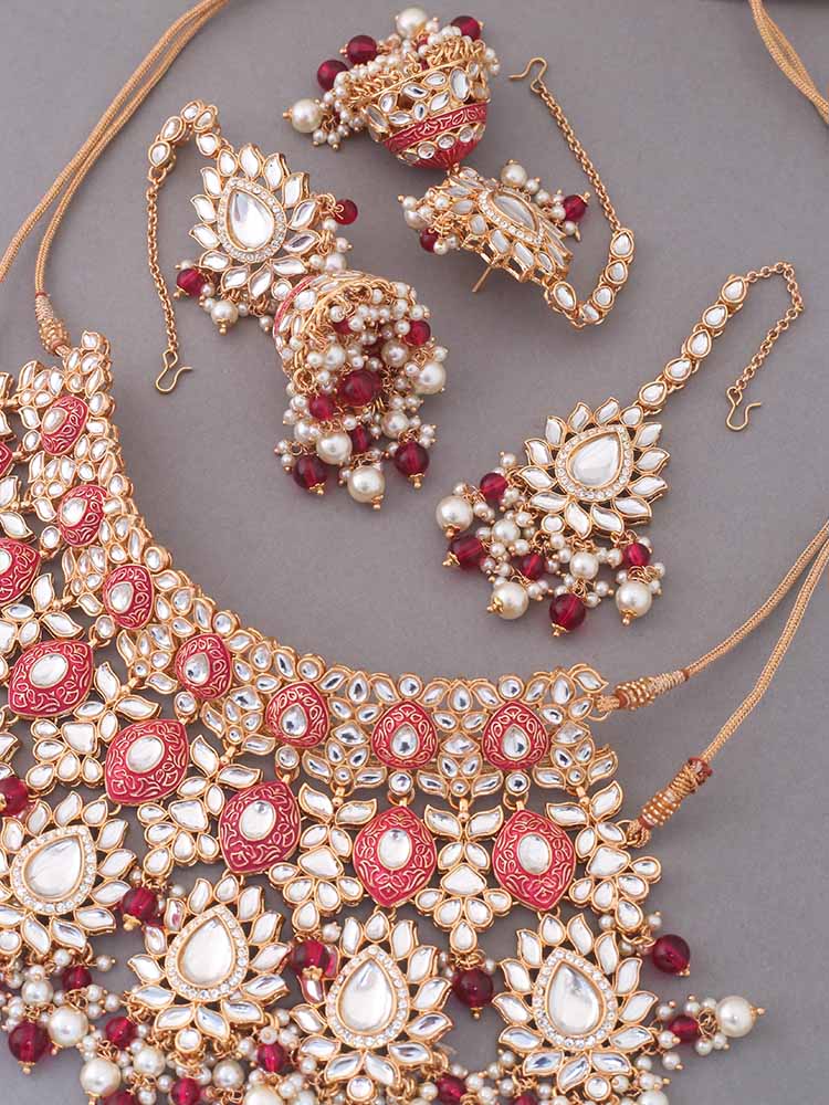 Rani Jayshri Kundan Jewellery Set