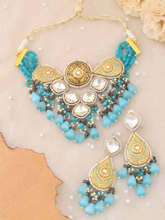 Turquoise Blaine Jewellery Set - EOS