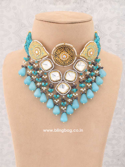Turquoise Blaine Jewellery Set - EOS